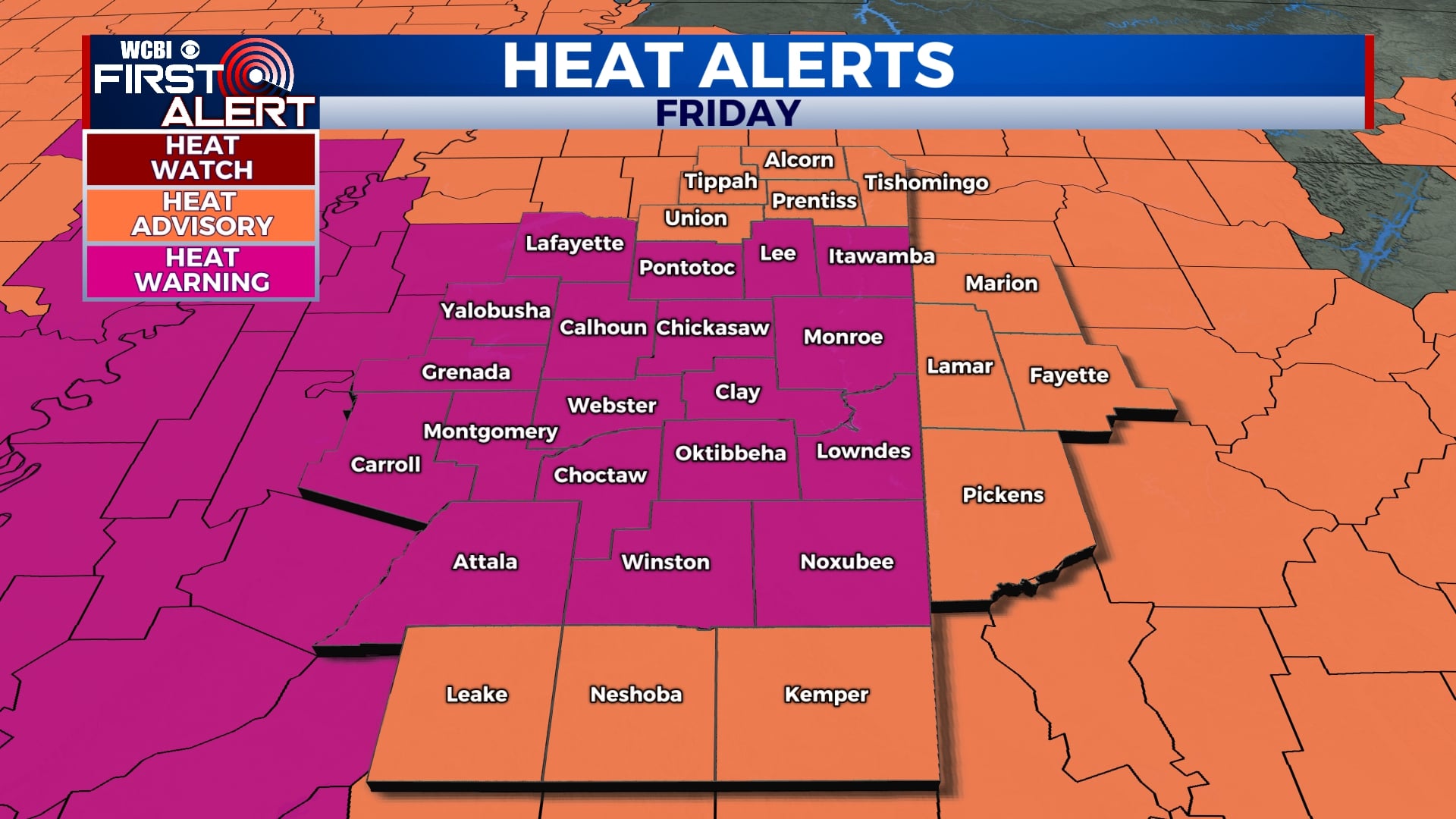 Excessive Heat Warnings in effect for Friday; Stay safe & cool - Home ...