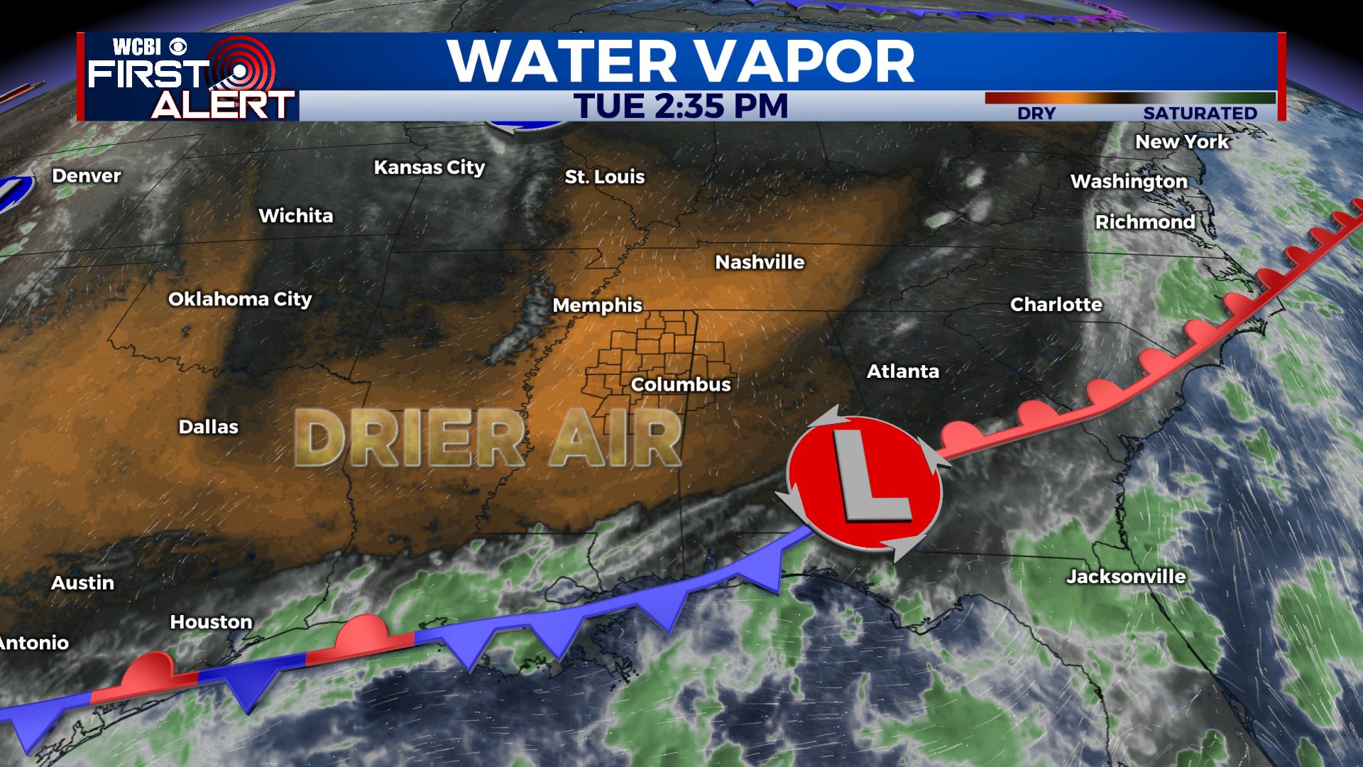 Dry, comfy air sticks around for the workweek - Home - WCBI TV ...
