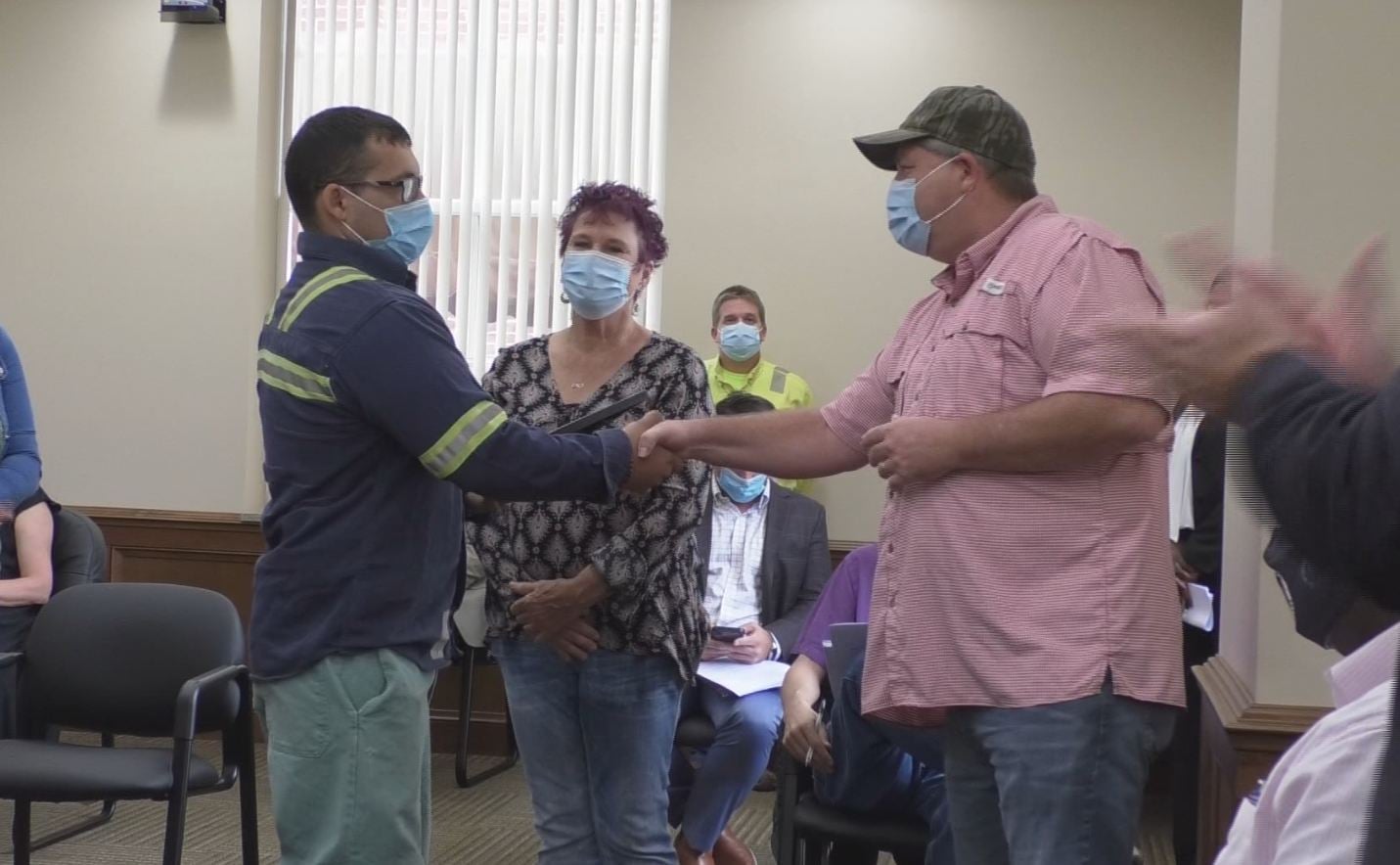 Lowndes County man recognized by board of supervisors for saving a life - Vimarsana News