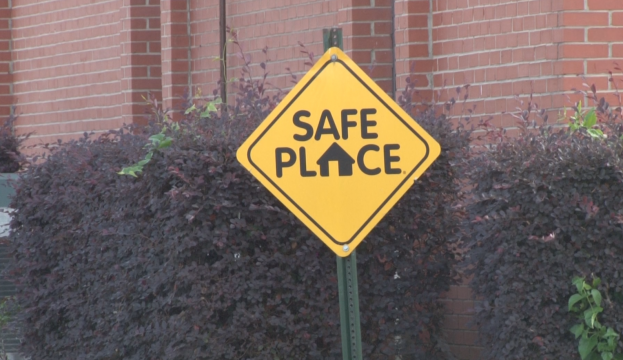 Safe Places signs help youths find help when in danger