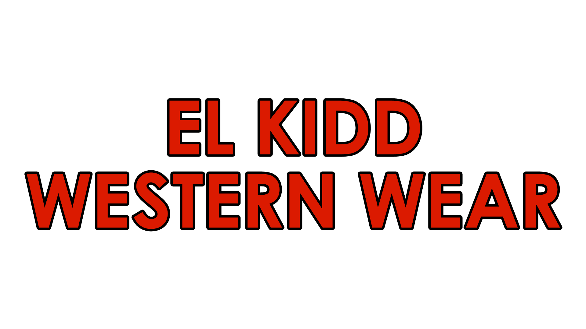 El Kidd Western Wear Image