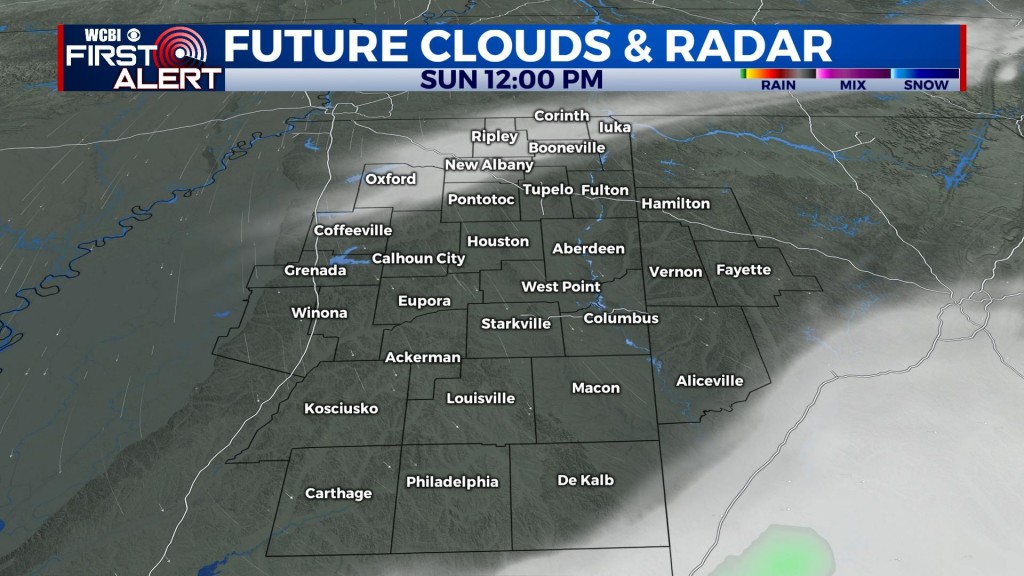 Much warmer air moves in next week - Home - WCBI TV | Telling Your Story