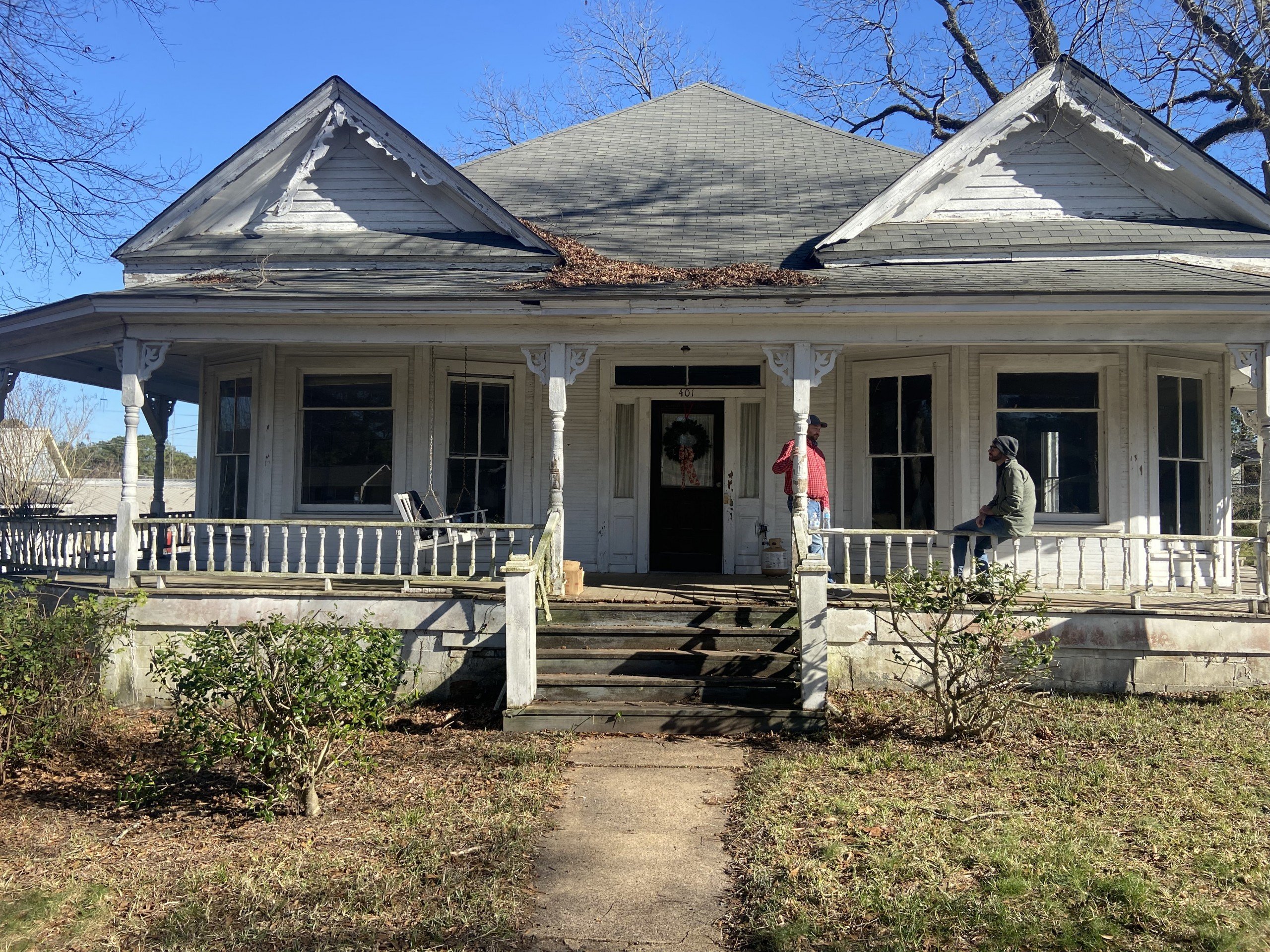 A century old house is being renovated in Eupora