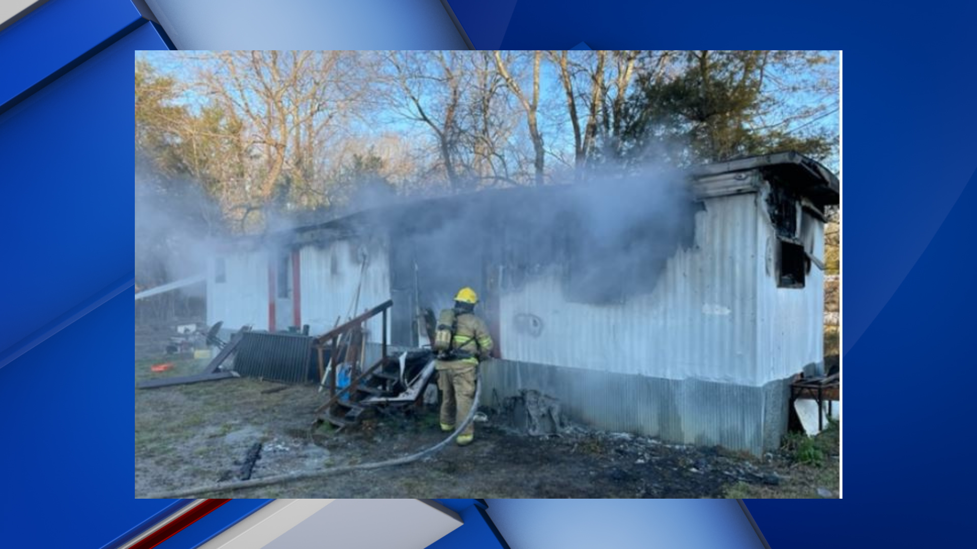 Oktibbeha County home goes up in flames on Kincaid Road - Vimarsana News