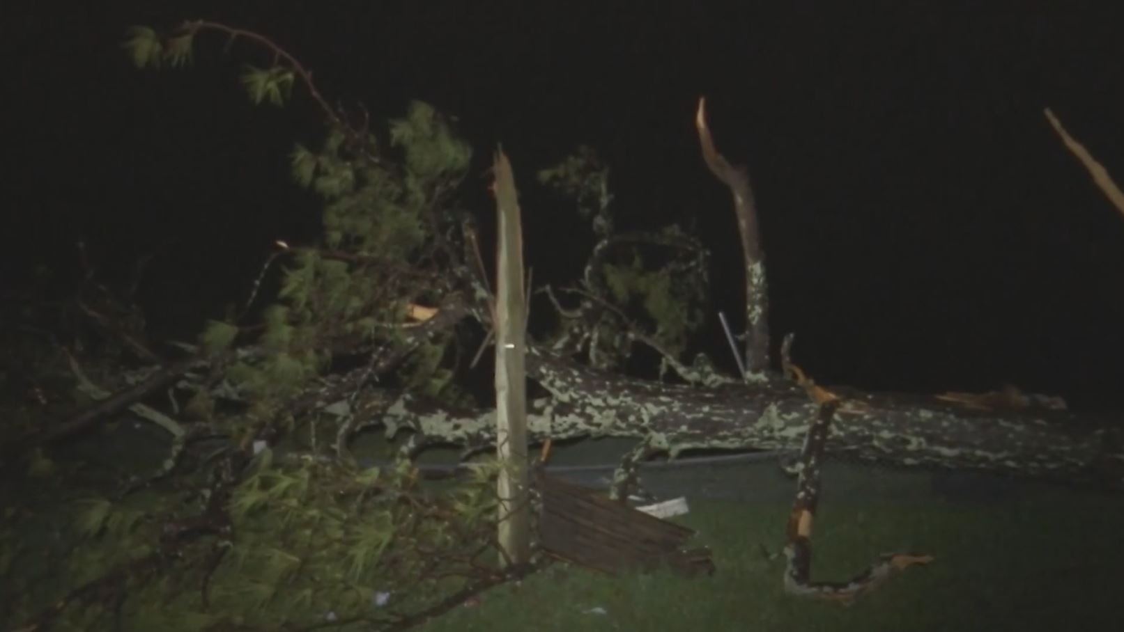 Alabama experienced damage during Wednesday's storm