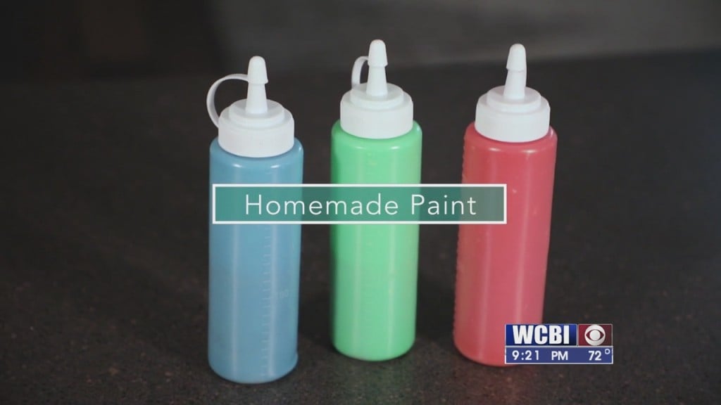 This Week On Mom To Mom, Mandy Shows Us How To Make Homemade Paint.