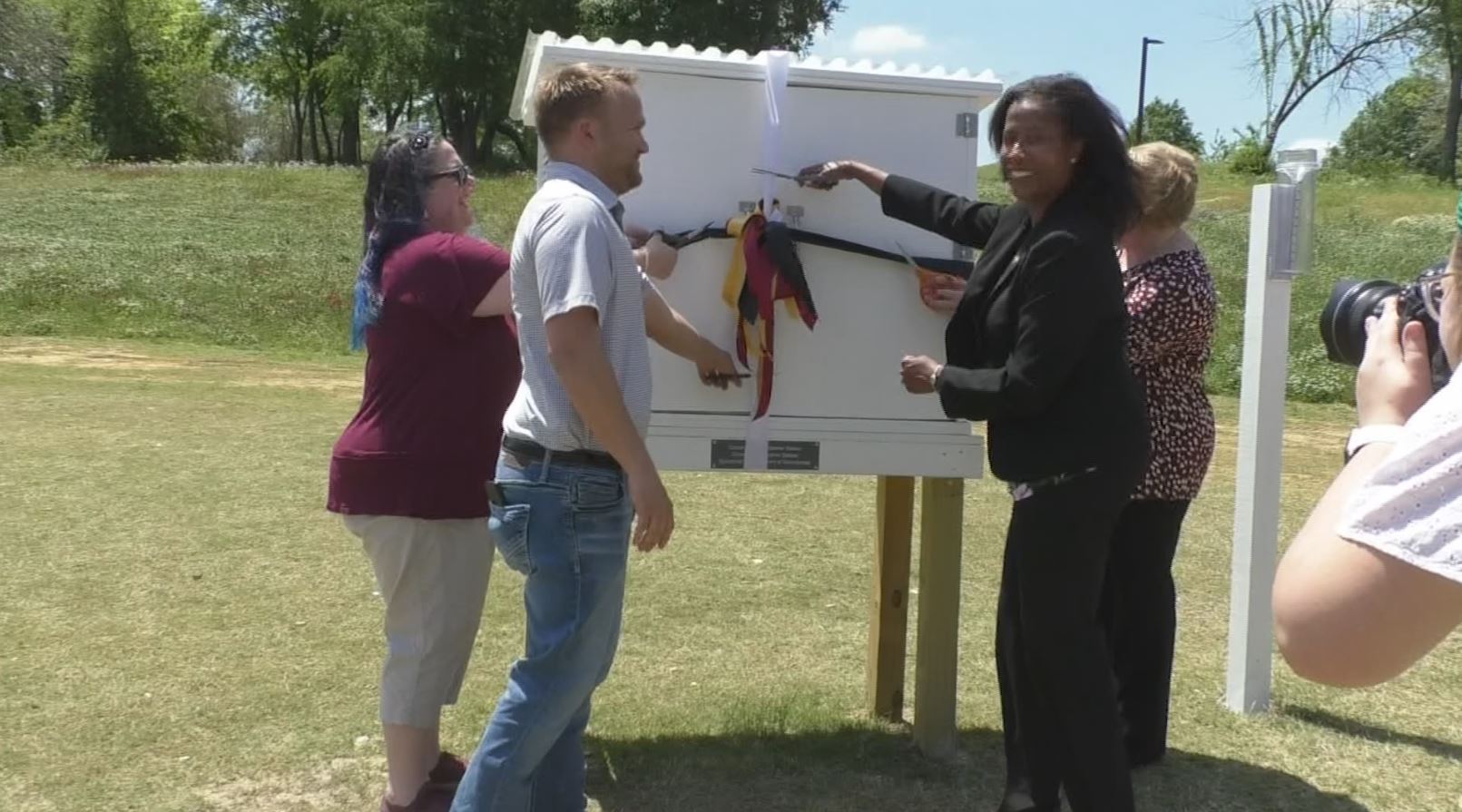 Mississippi State Geosciences opens new weather station on MSU campus
