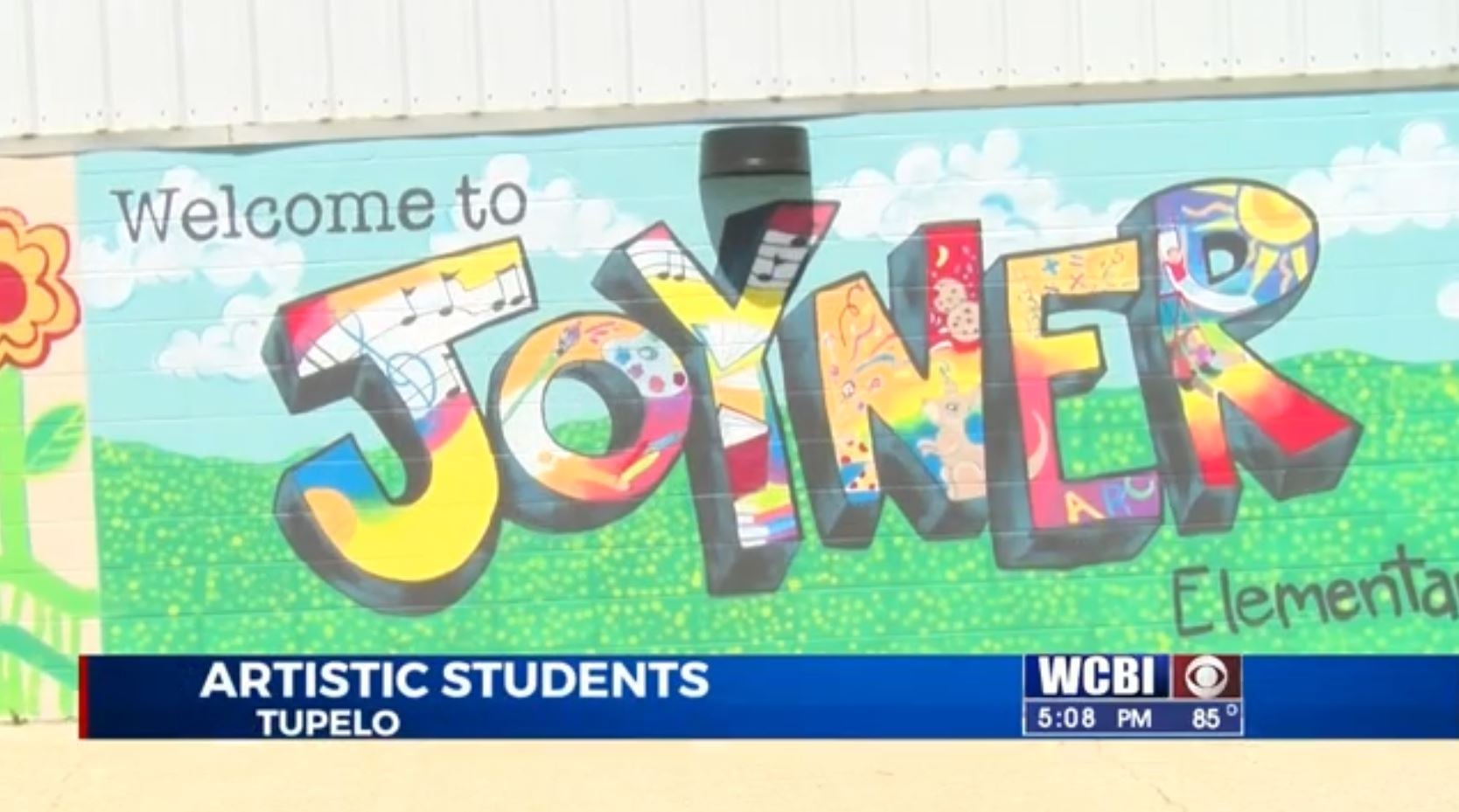 Students complete Joyner mural - Vimarsana News
