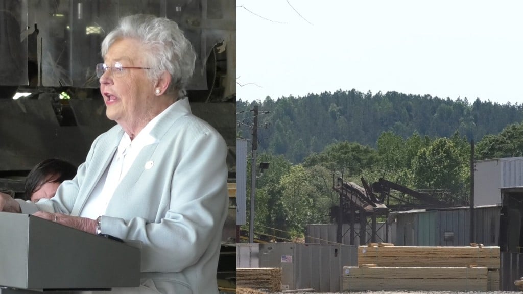 Kay Ivey Saw Mill Pic