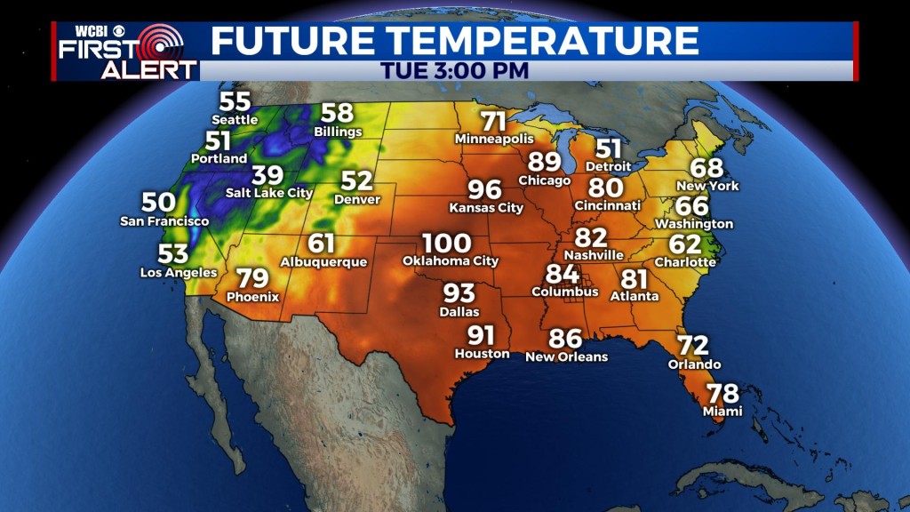 Dry, increasingly warm work week ahead - Home - WCBI TV | Your News Leader
