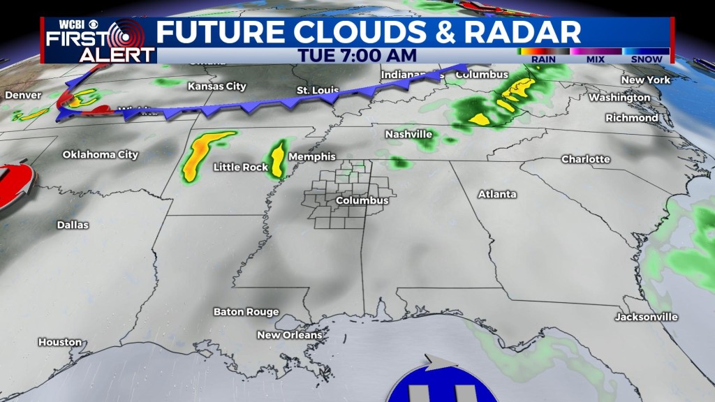 Trending warmer Sunday into next week - Home - WCBI TV | Telling Your Story