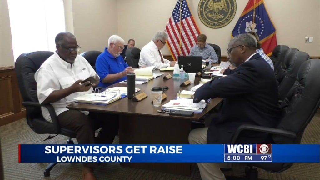 Lowndes County Supervisors Will Be Getting A Raise