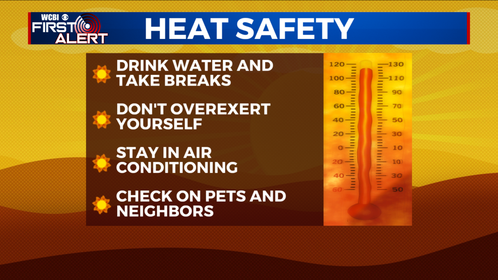 Extremely hot and dry Friday - Home - WCBI TV | Telling Your Story