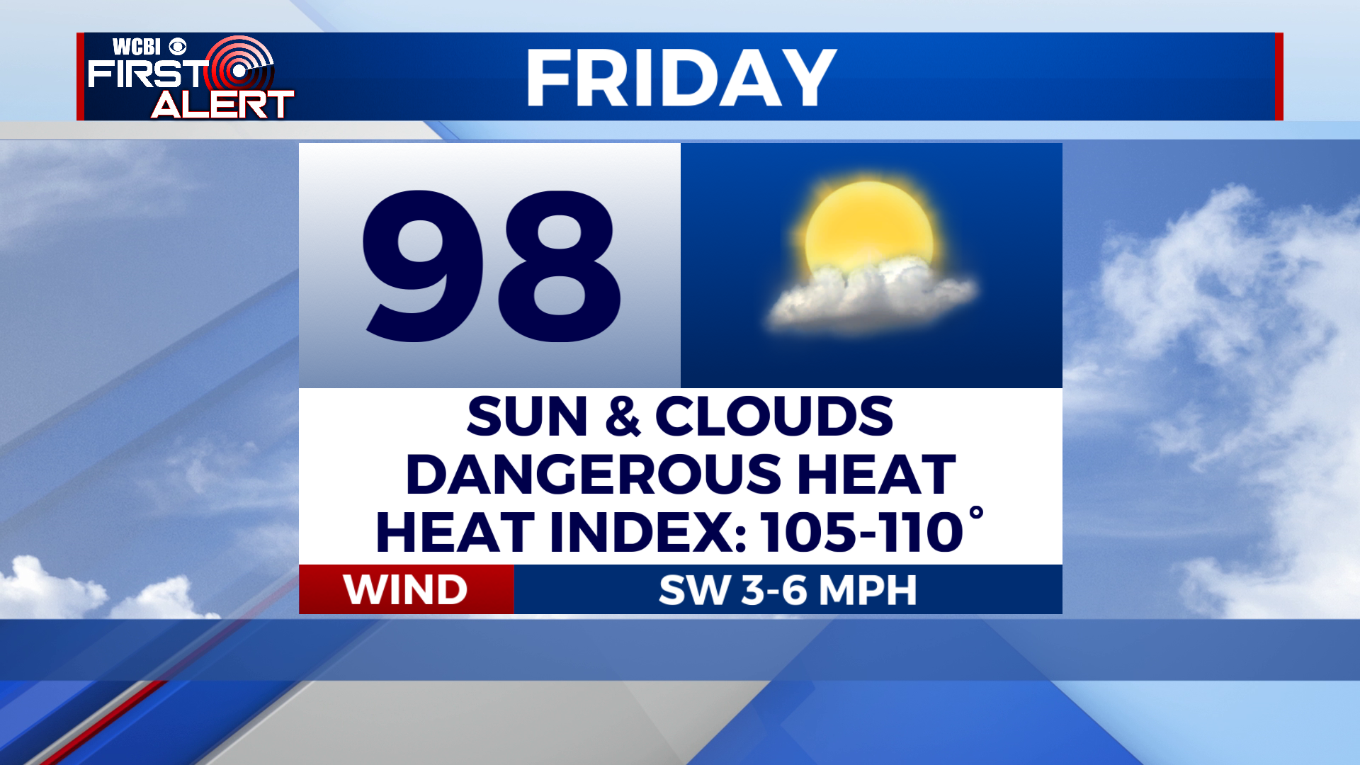 Extremely Hot And Dry Friday Home Wcbi Tv Telling Your Story 0276