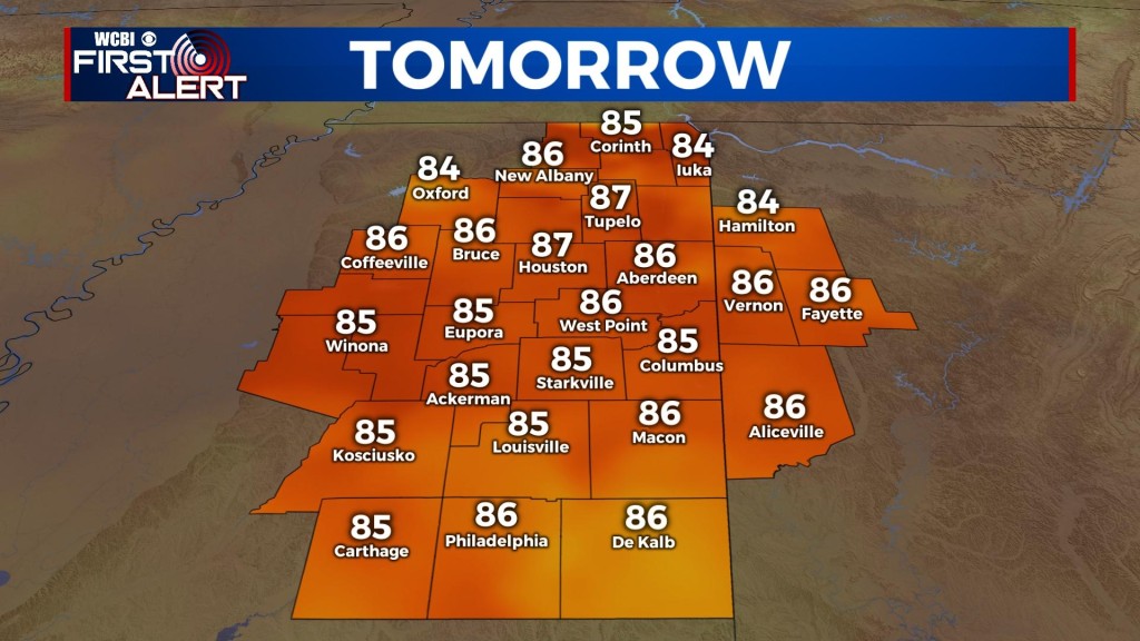 Cooler Temperatures Carry us into Next Week - Home - WCBI TV | Telling ...