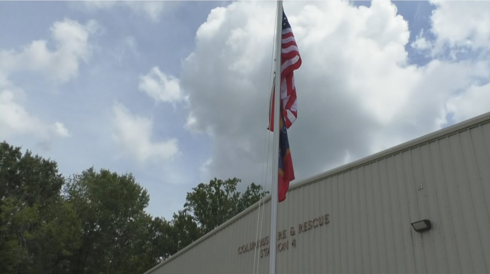 Local Chapter of Woodmen Life gives Fire Station 4 new flag - Vimarsana News