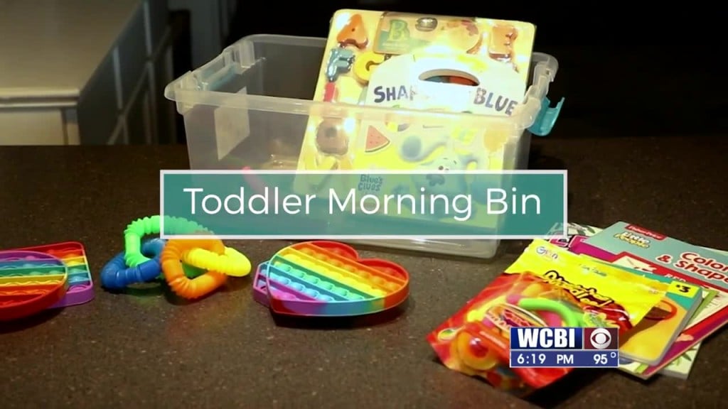 This Week On Mom To Mom, Mandy Shows Us How To Build A Toddler Box That's Filled With All Your Essentials.