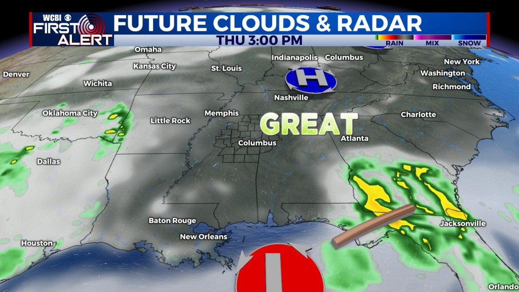 Drier air is moving in before rain chances return - Home - WCBI TV ...