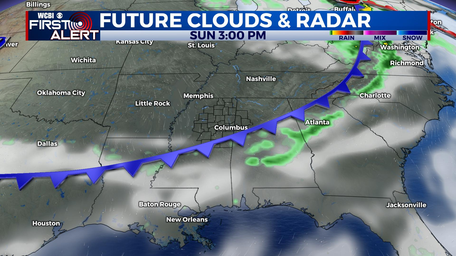 Weekend warm up, next week cool down - Home - WCBI TV | Your News Leader