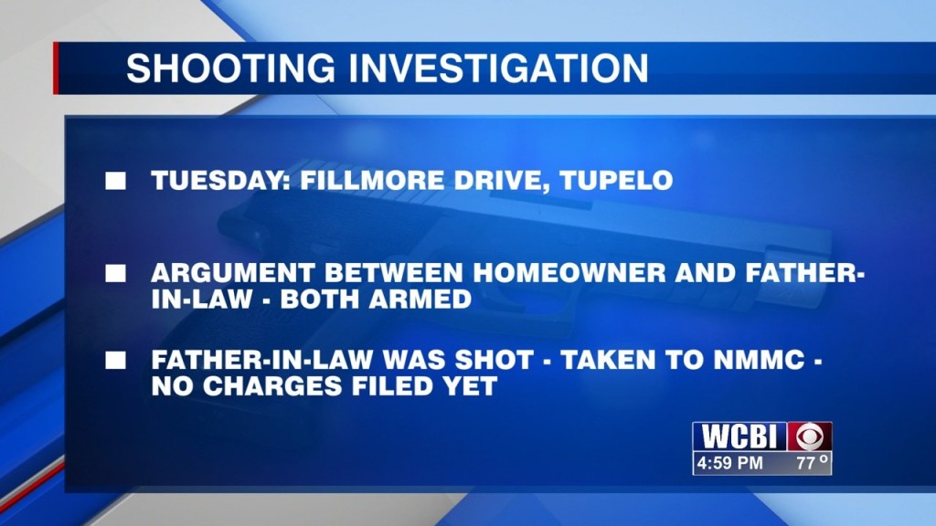 Tupelo Shooting Investigation