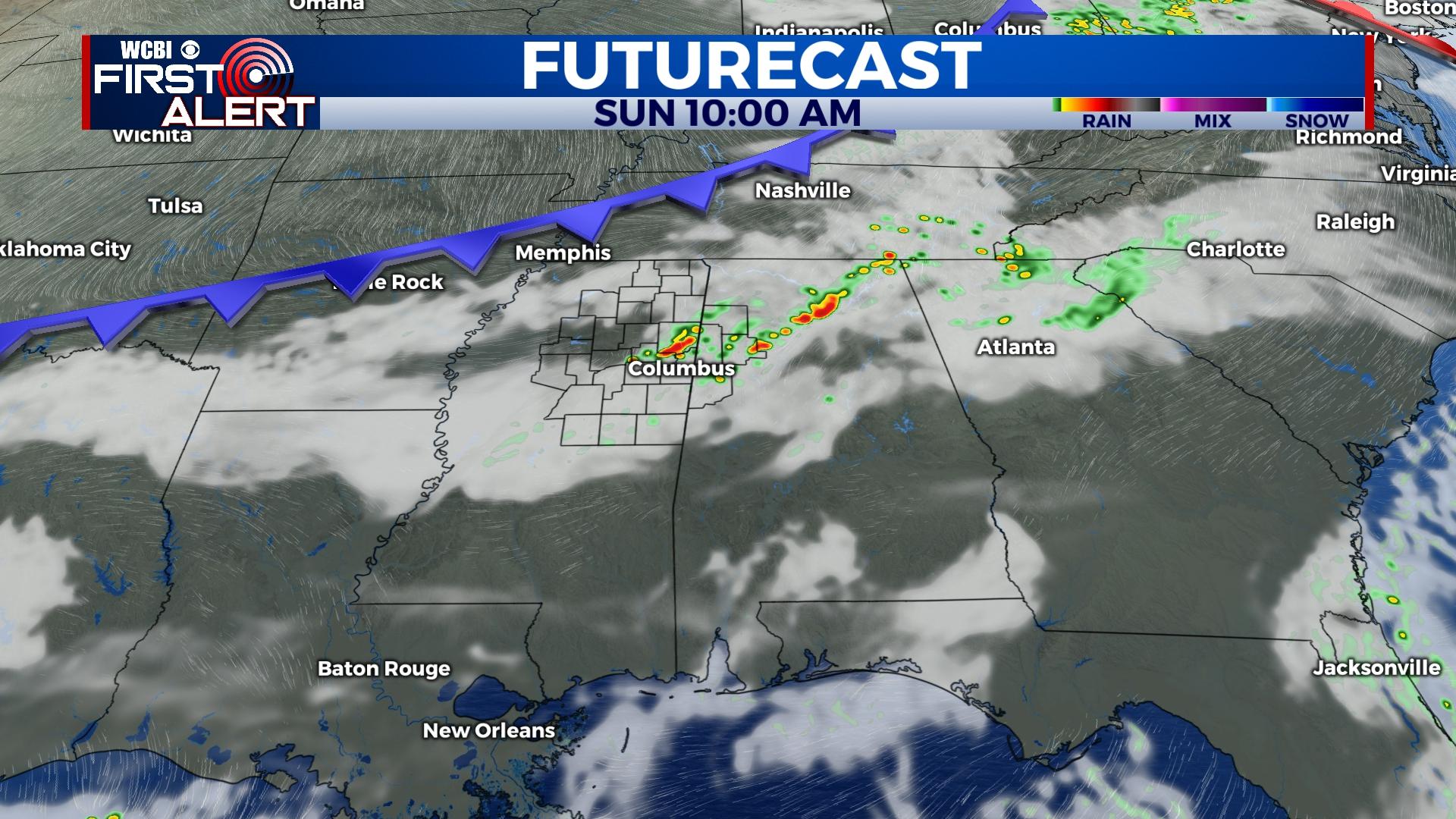 Cold Front Draws Closer - Home - WCBI TV | Telling Your Story