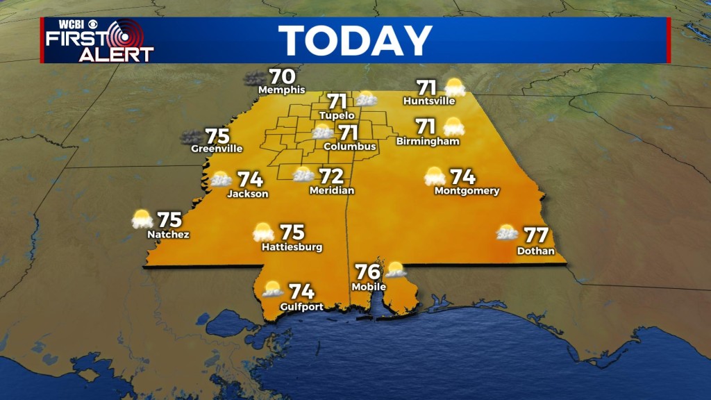 Stretch of warmer weather this week - Home - WCBI TV | Telling Your Story