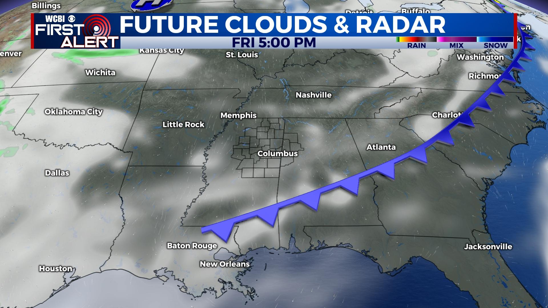 Friday front brings a perfectly cool weekend - Home - WCBI TV | Telling ...