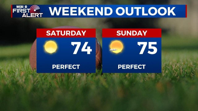 Friday front brings a perfectly cool weekend - Home - WCBI TV | Telling ...