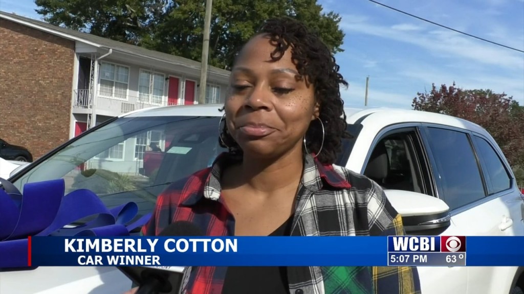 A Raffle For A Car Has Left A Local Women With Much Excitement.
