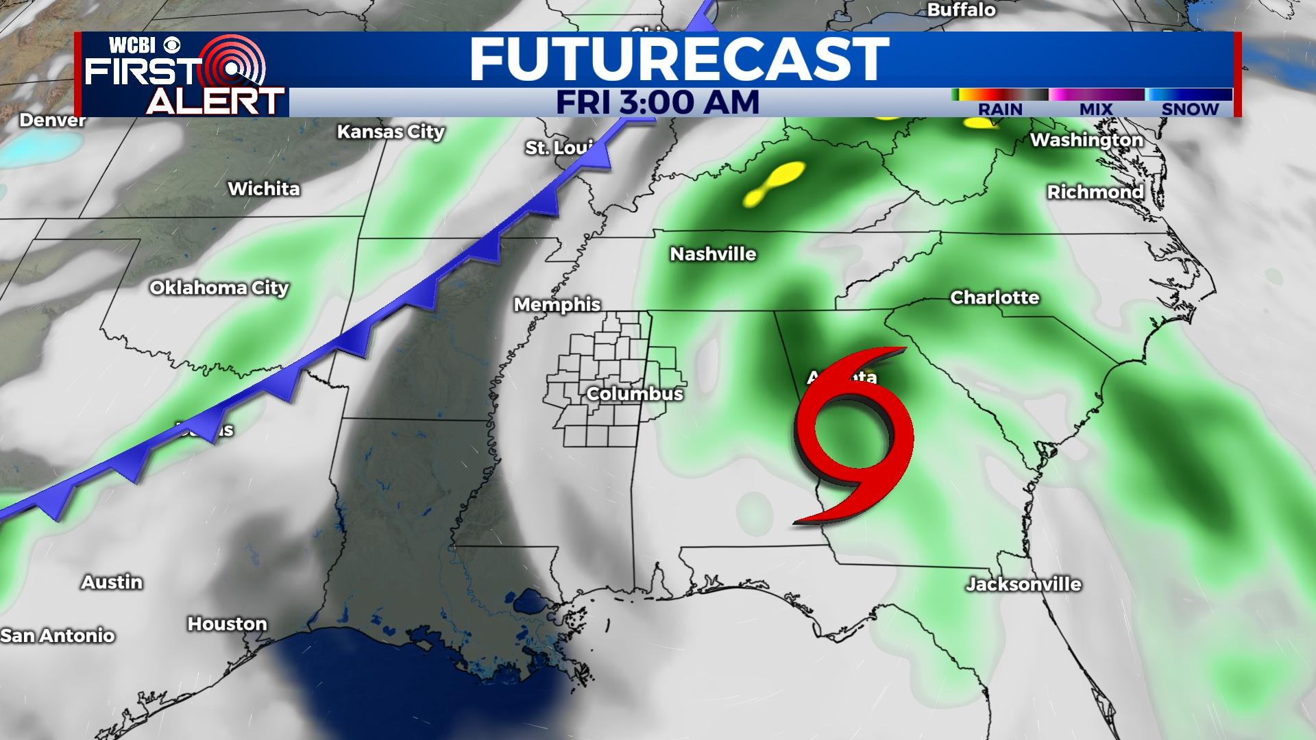 Arctic Air Inching Closer - Home - WCBI TV | Telling Your Story
