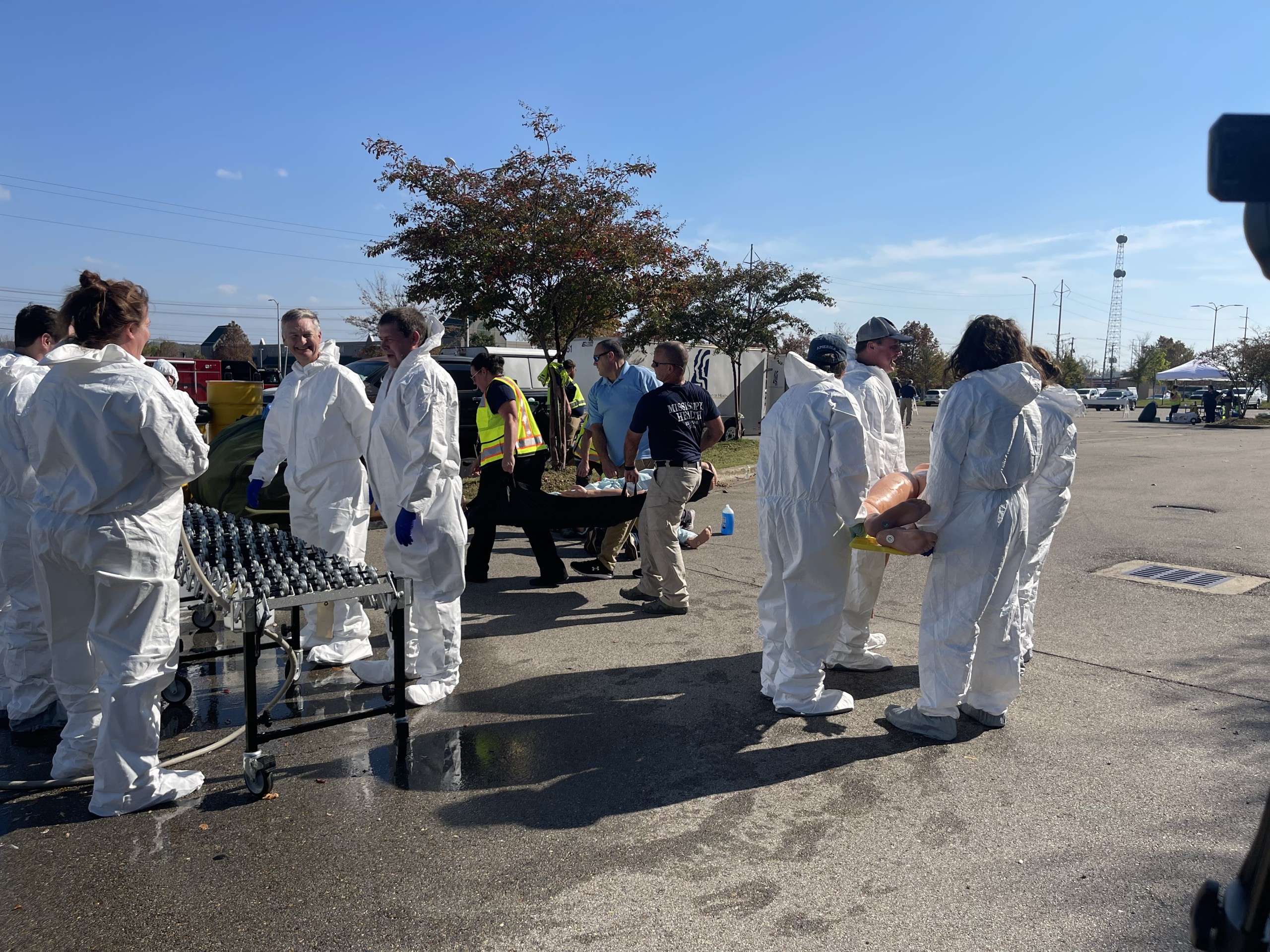 Emergency personnel take part in decontamination drill - Vimarsana News