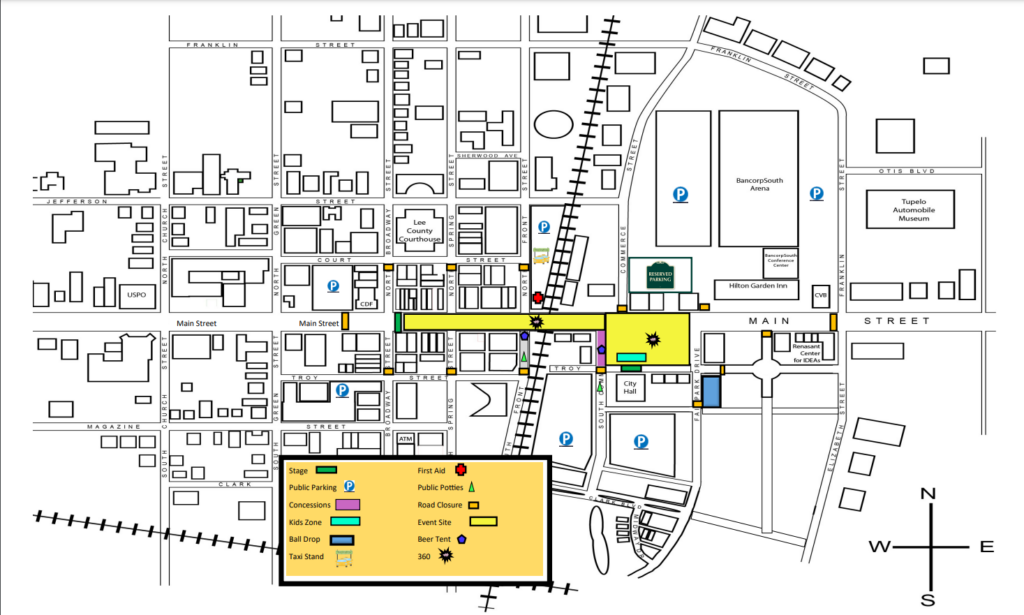 22/23 Tupelo Nye Street Closures