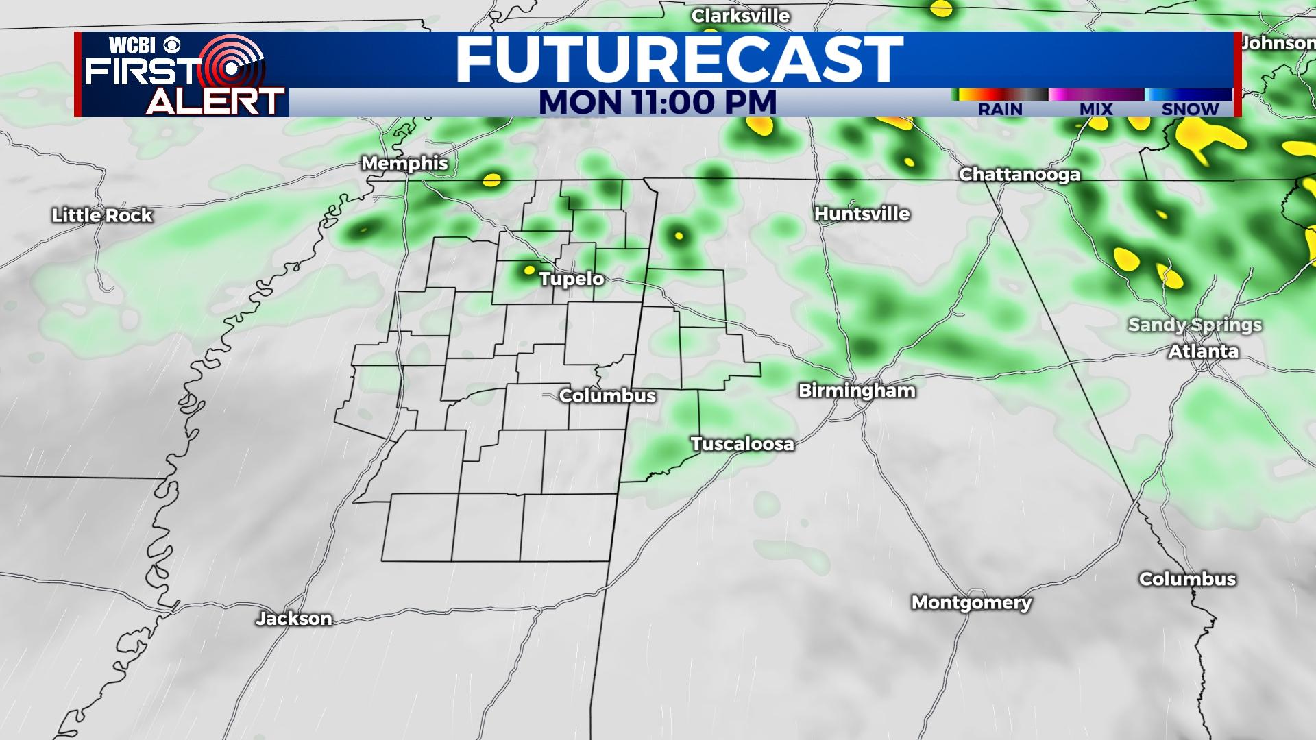 Rainy and Warm - Home - WCBI TV | Telling Your Story