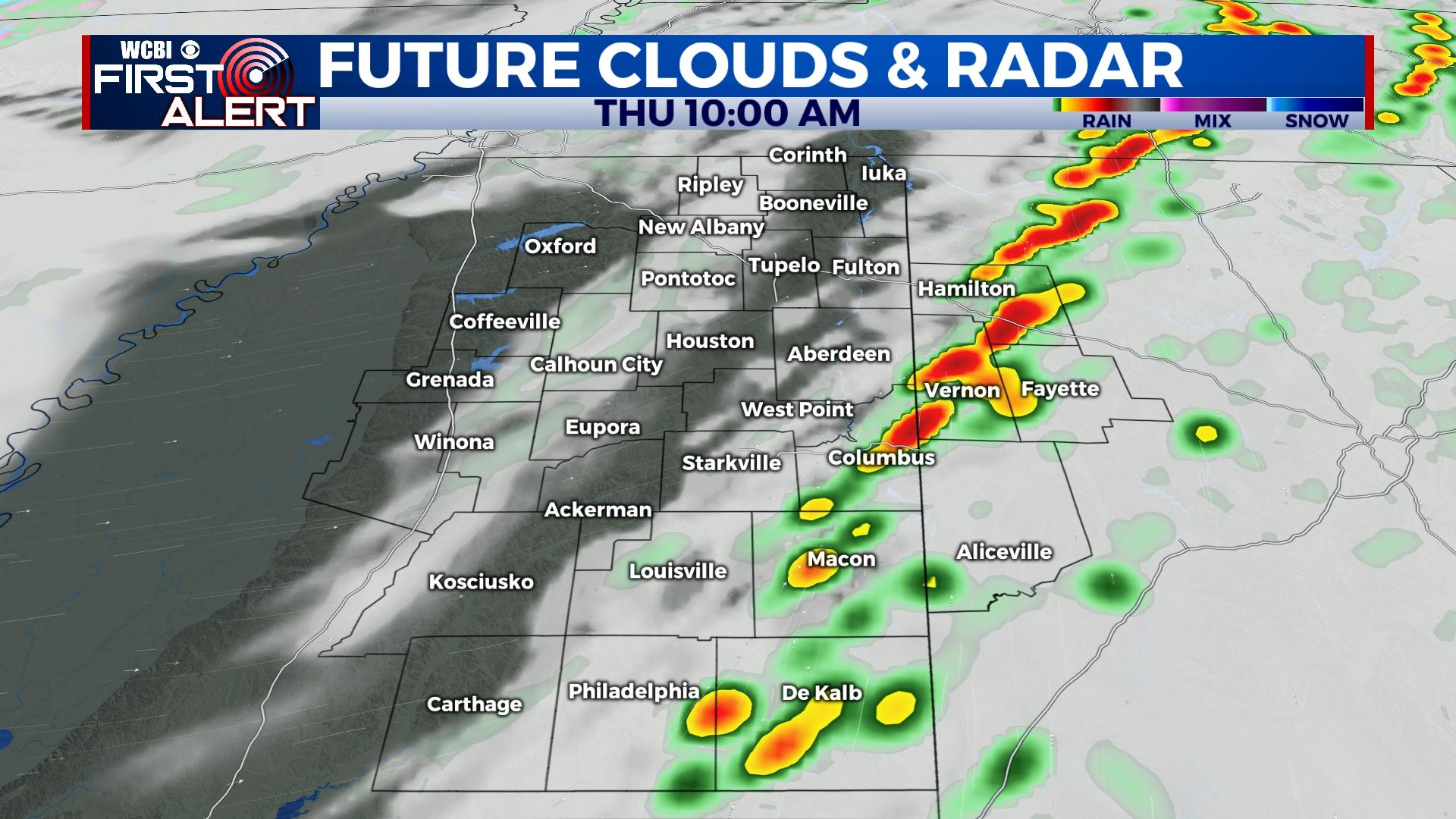 Strong storms Thursday morning, cooler and breezy Thursday night - Home ...