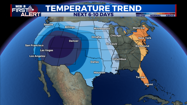More seasonable weather ahead as late cold front brings us into the 40s ...