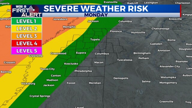 Severe Weather Risk - Home - WCBI TV | Telling Your Story