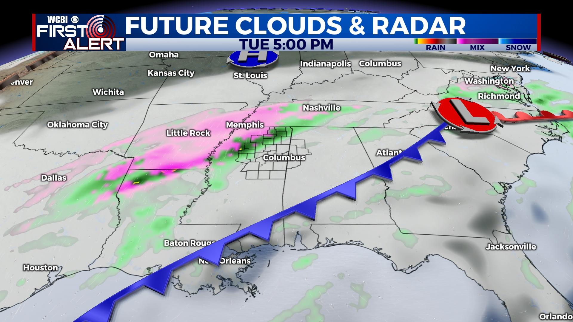 Soggy Weather Continues This Week - Home - WCBI TV | Telling Your Story