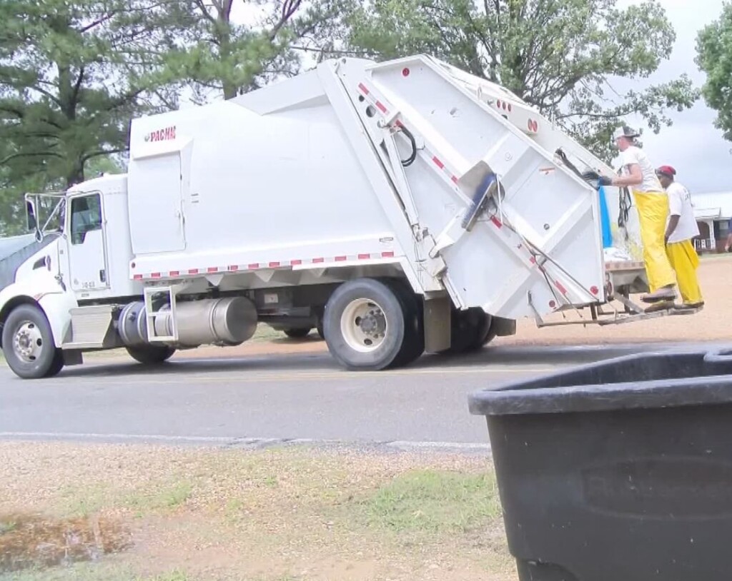 Garbage Truck Pickup