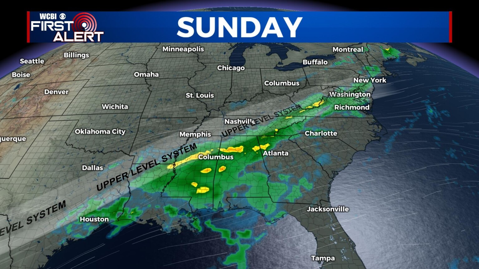 Sunny Friday ahead of weekend rain chance - Home - WCBI TV | Your News ...