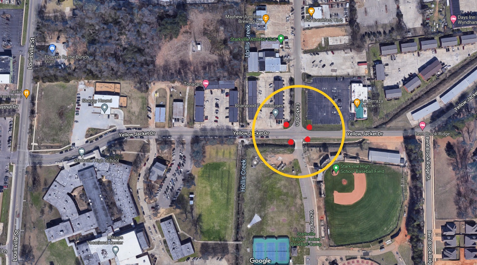 Starkville adds new stop signs to intersection near high school - Vimarsana News