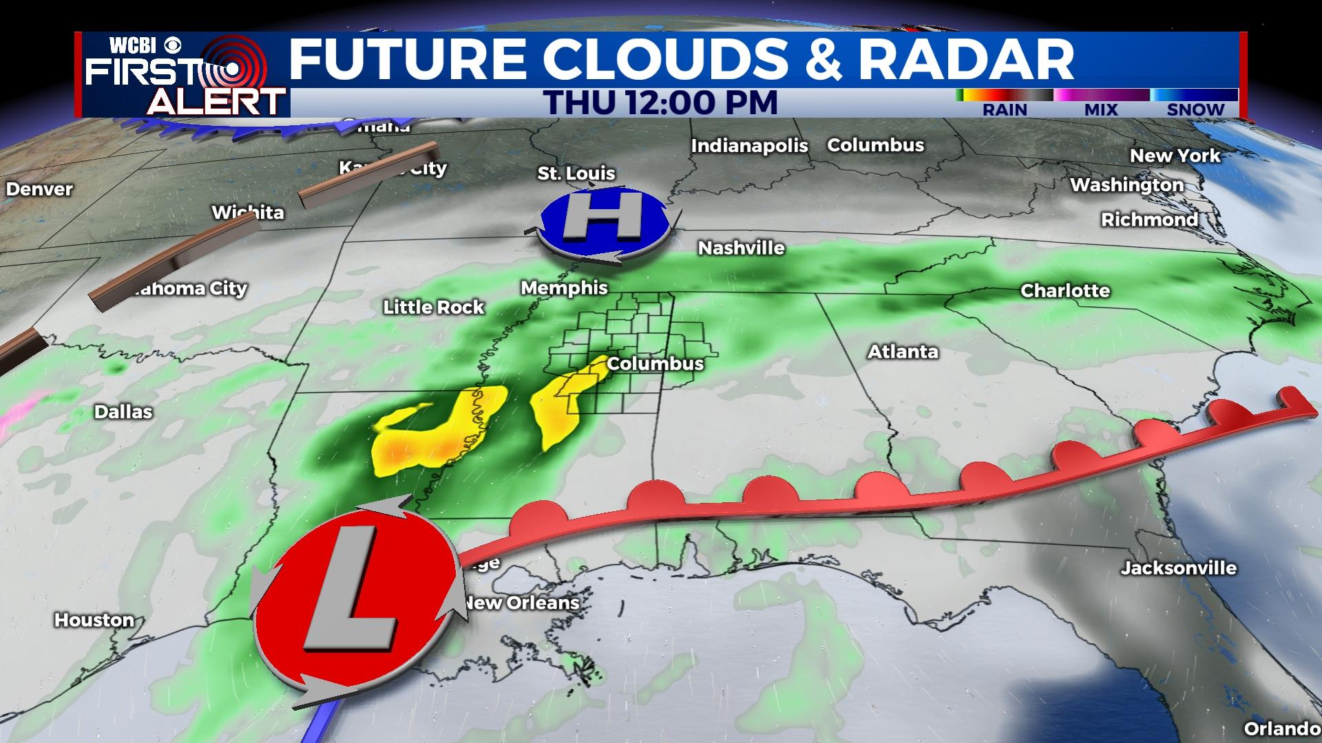 February begins chilly with more rain on the way - Home - WCBI TV