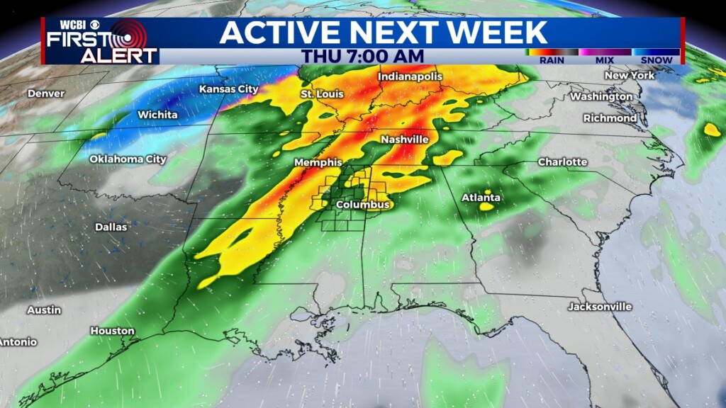 Nice Friday ahead of Saturday showers - Home - WCBI TV | Telling Your Story