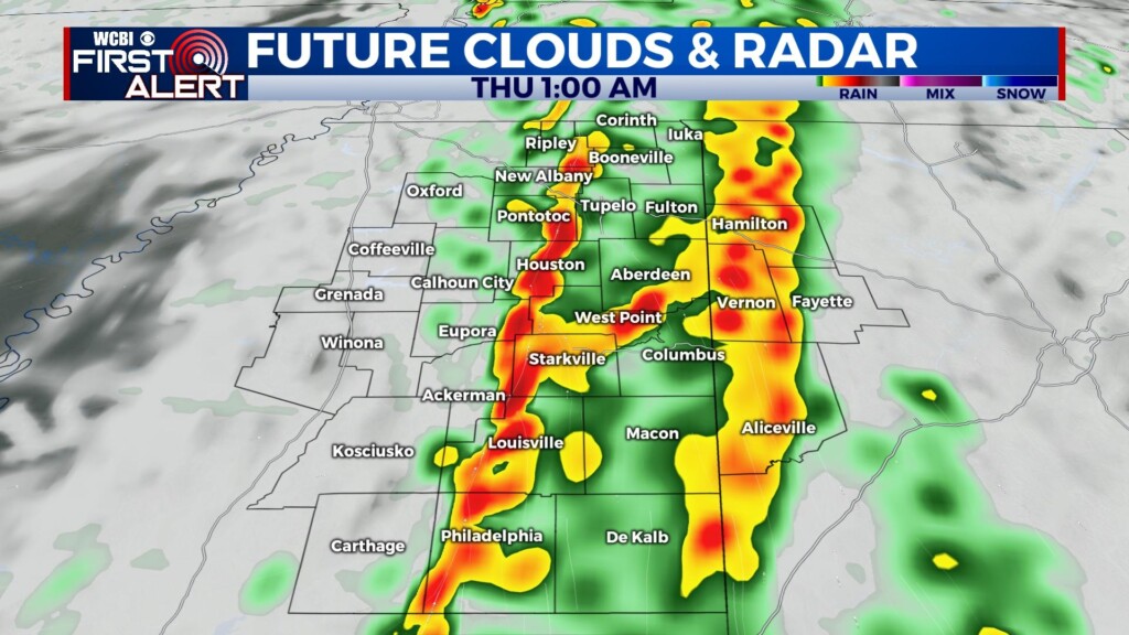 Severe storms possible Wednesday night - Home - WCBI TV | Your News Leader