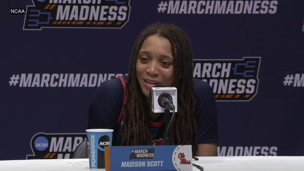 Madison Scott talks historic win over Stanford: 