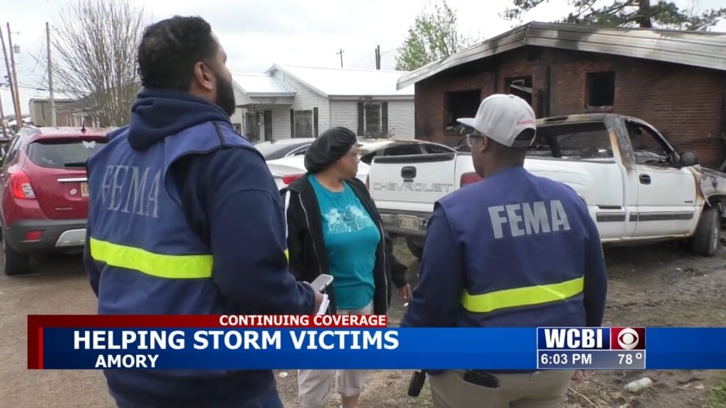 Fema Sends Representatives To Assist In Damaged Mississippi Neighborhoods