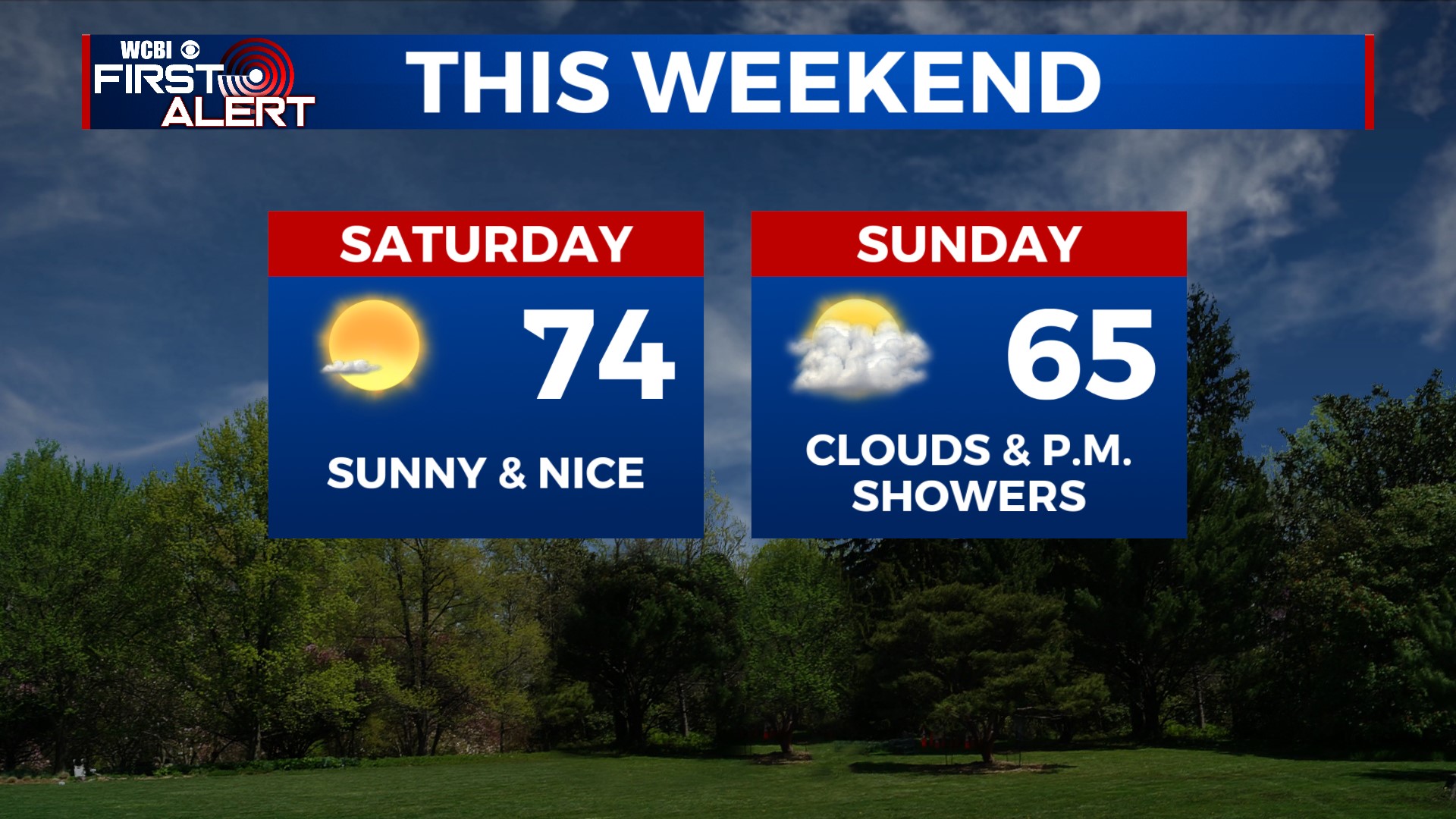 Beautiful Weather for Earth Day - Home - WCBI TV | Telling Your Story