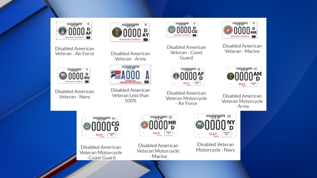Disabled Vet Plate 2