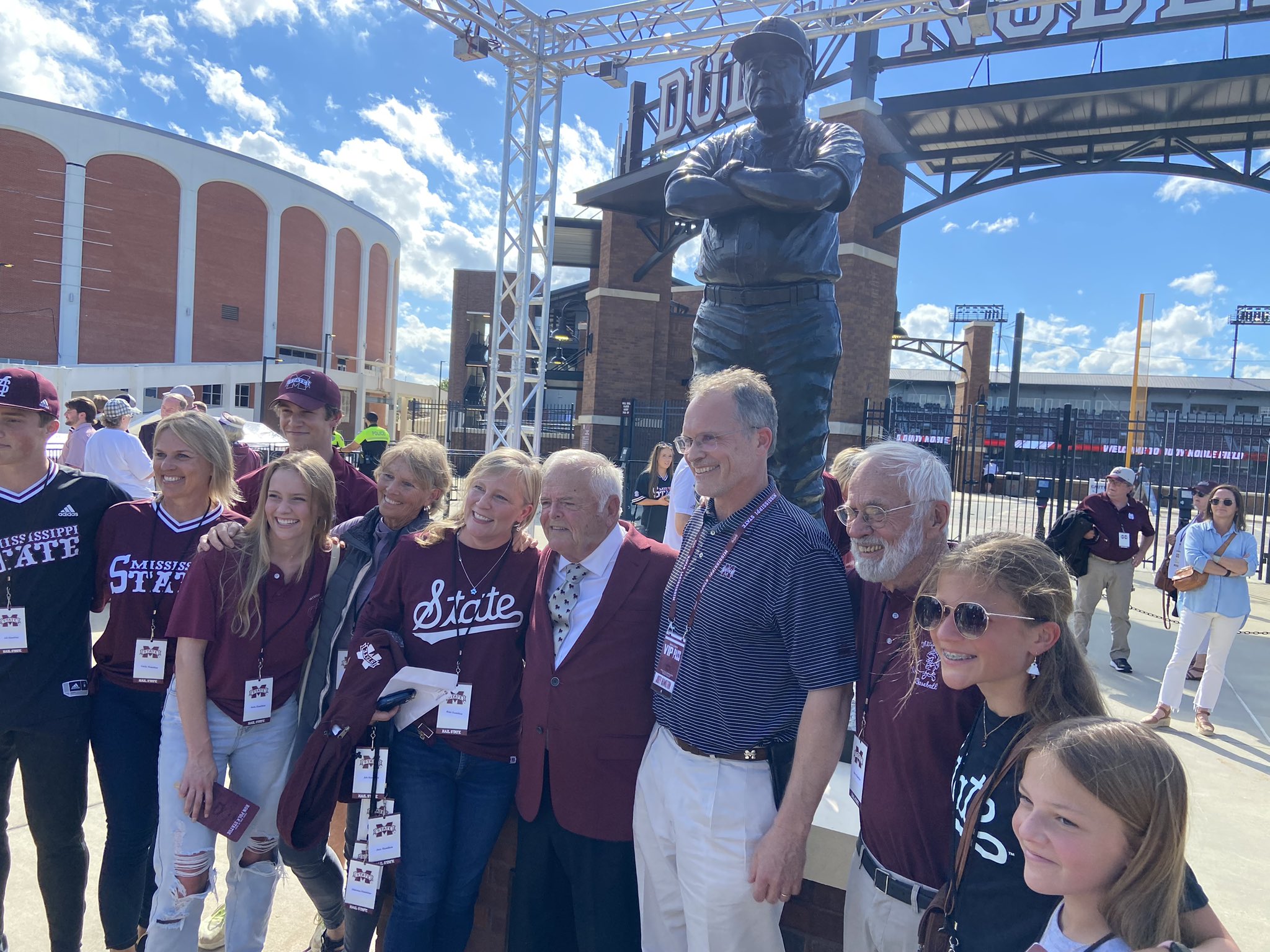 The Sporting Statues Project: Will Clark: Dudy Noble Field
