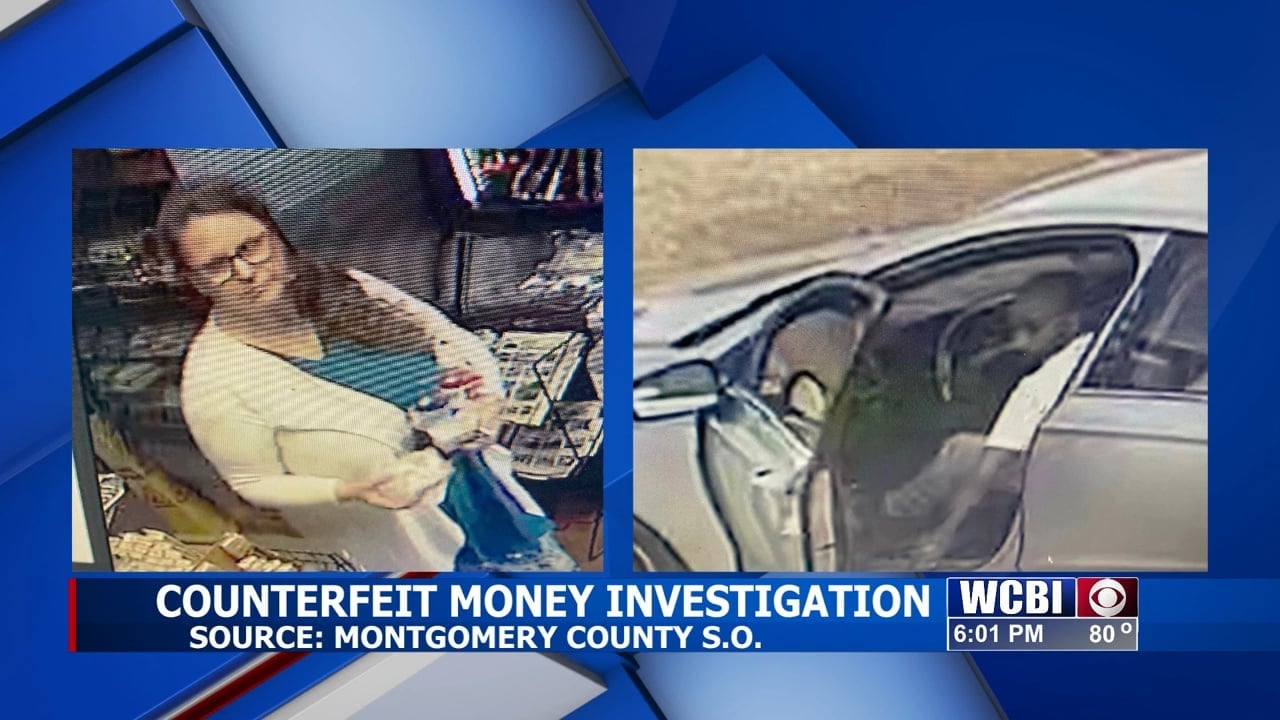 Montgomery Co. deputies search for suspects allegedly using fake money