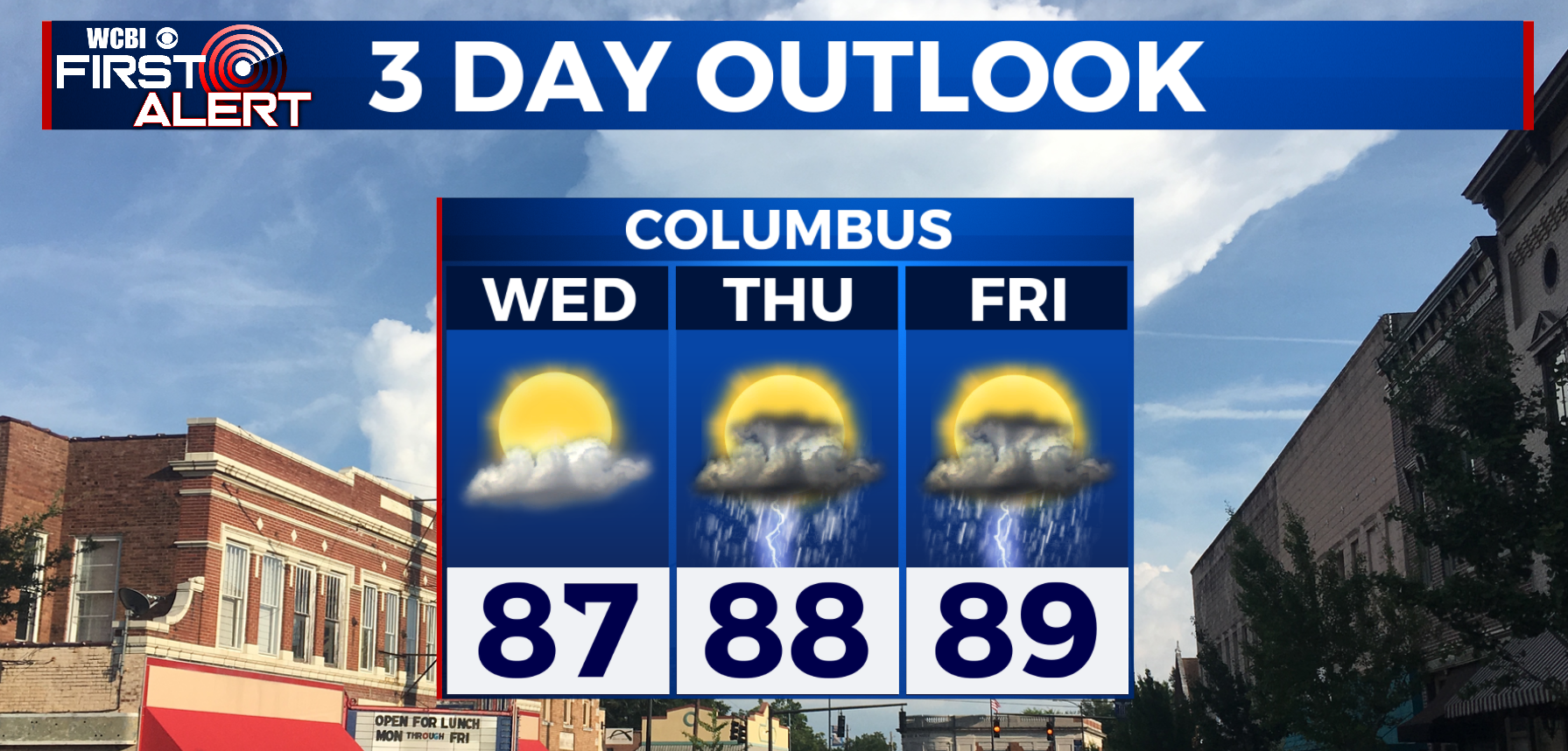 Rain is on the way - Home - WCBI TV | Telling Your Story